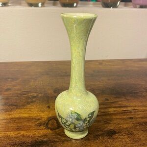 Antique Victorian Royal Bonn Bud Vase Handpainted